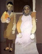 Arshile Gorky The Artist and his Mother oil painting on canvas